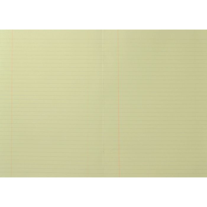 Rhino A4 Exercise Book 48 Page 8mm Ruled With Margin - Yellow - Pack of 10