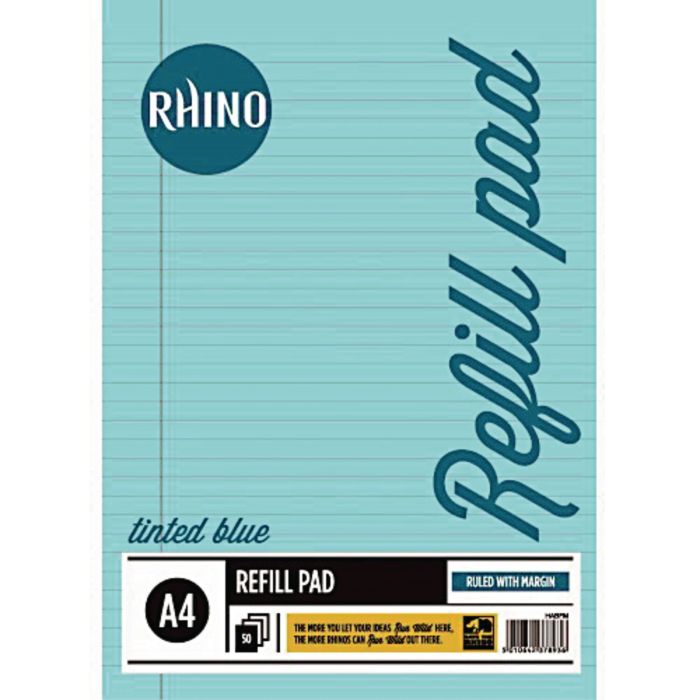 Rhino Tinted Refill Pads - Blue - Pack of 6