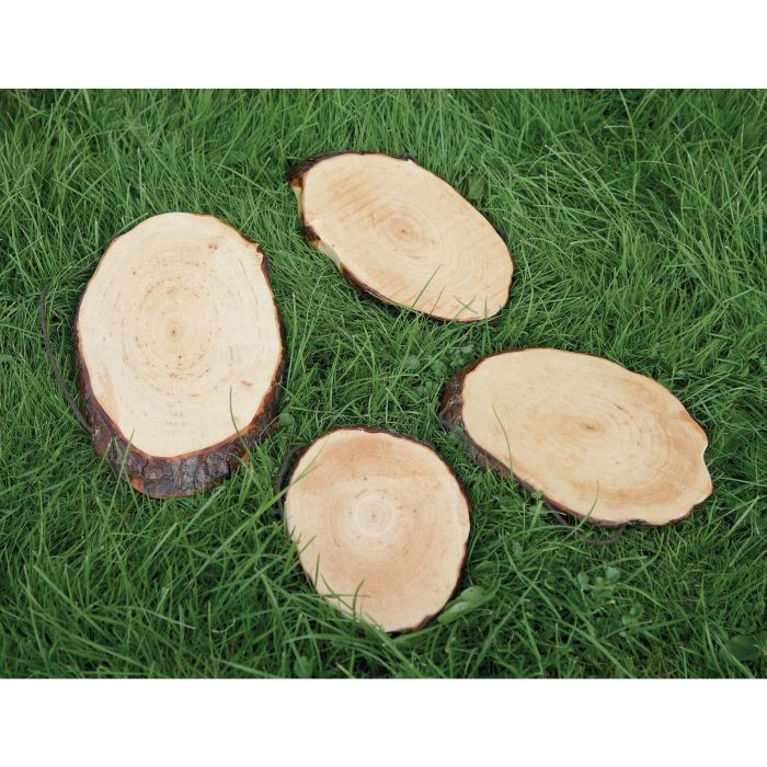 Wooden Signs - Pack of 4