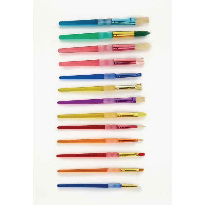 Royal & Langnickel Soft Grip Big Kids Mark Making Brush Set