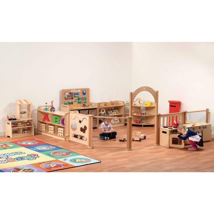 Millhouse Imagination Zone With Wicker Baskets - Pack of 10