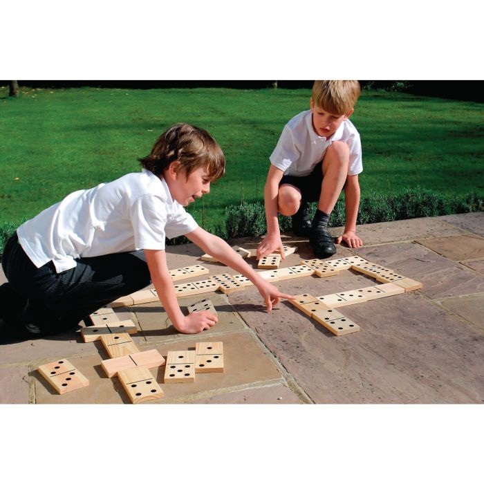 Giant Wooden Dominoes - Pack of 28