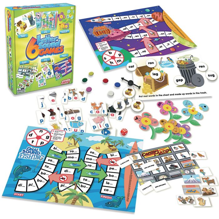 6 Letters and Sounds Game