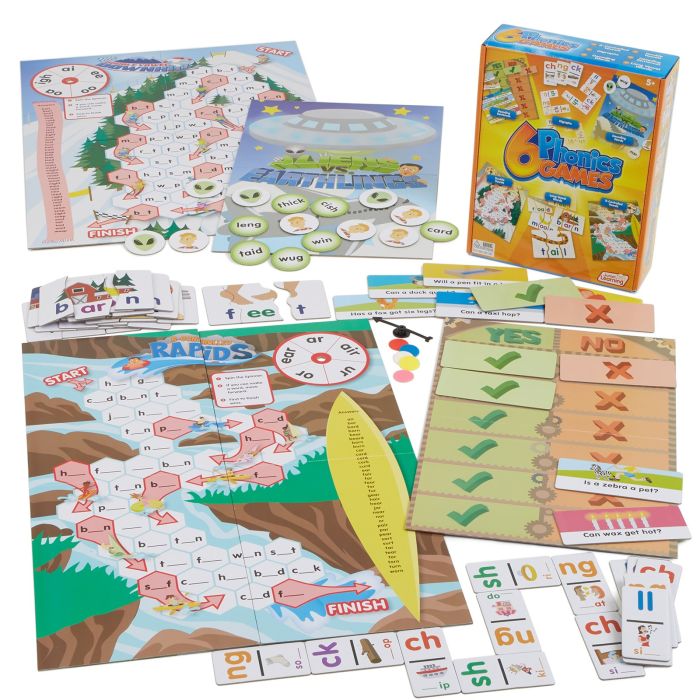 6 Phonics Games