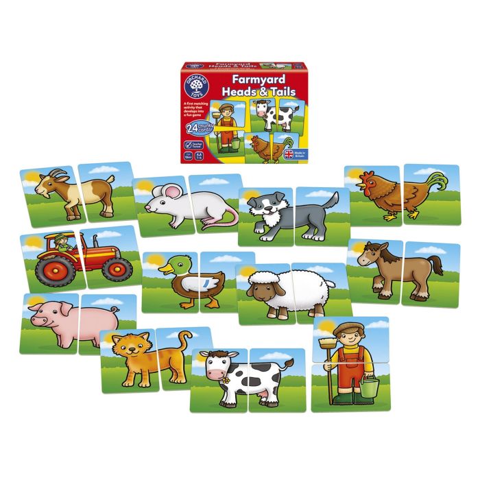 Orchard Toys Farmyard Heads and Tails
