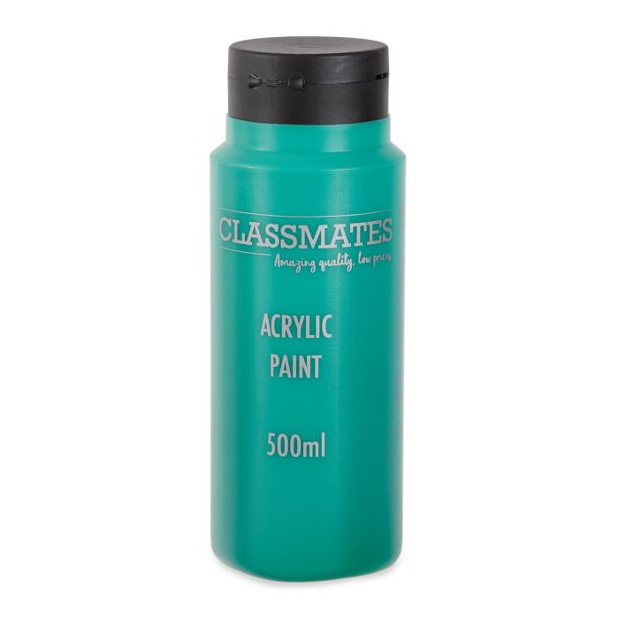 Classmates Acrylic Paint - 500ml - Mid Green