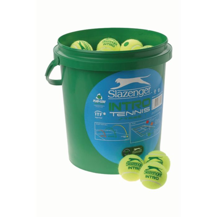 Slazenger Mini Green Stage Tennis Balls - Pack of 60