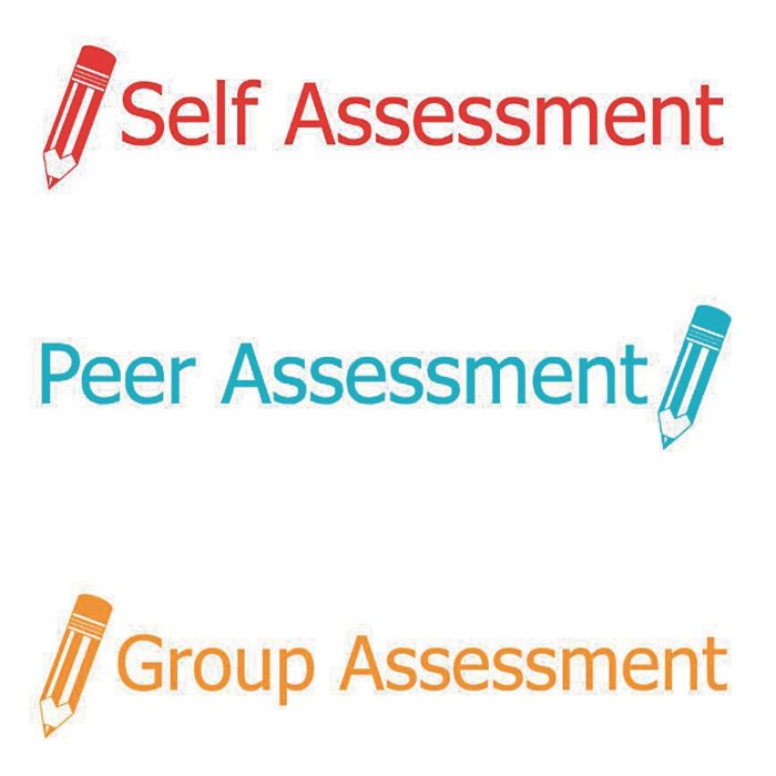 Xstamper 3 in 1 Stamper - Self Peer and Group Assessment
