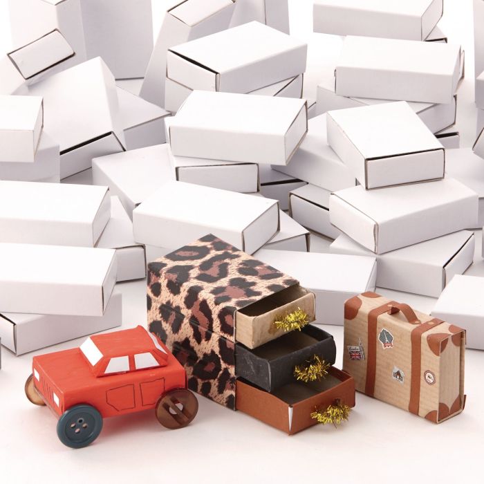 Plain Matchboxes - Pack of 50