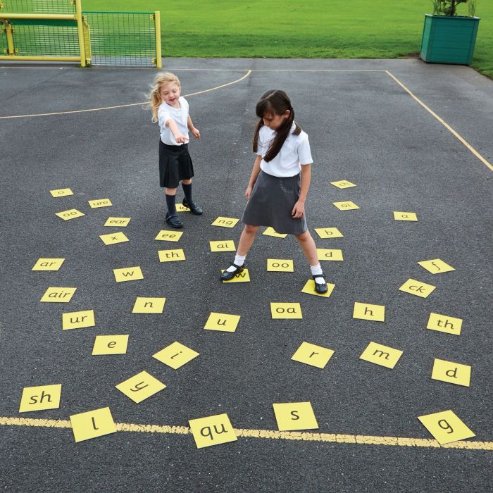 44 Phonics Tiles Squares