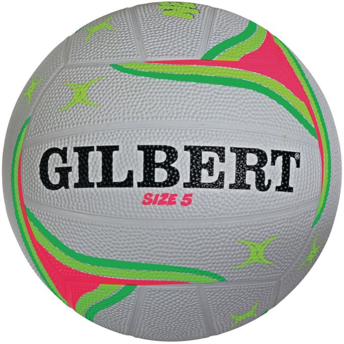 Gilbert APT Training Netball - Size 4 - Fluorescent