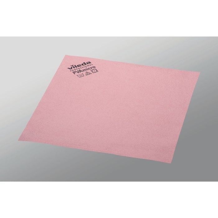 Vileda PVAmicro Cloth - Red - Pack of 5