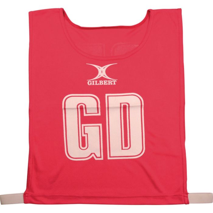 Gilbert Netball Bib - Pink - Pack of 7