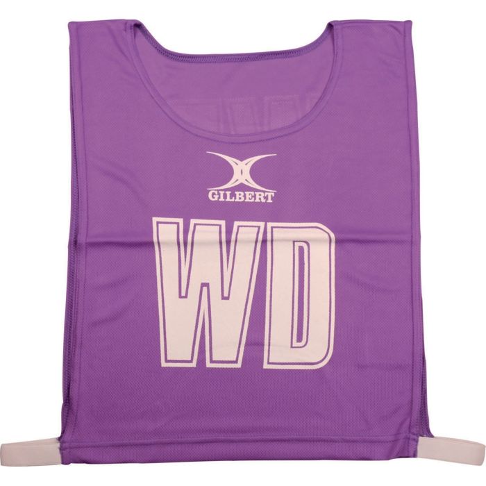 Gilbert Netball Bib - Purple - Pack of 7