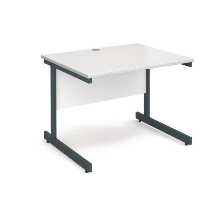 Contract Straight Desk 1200mm - Oak