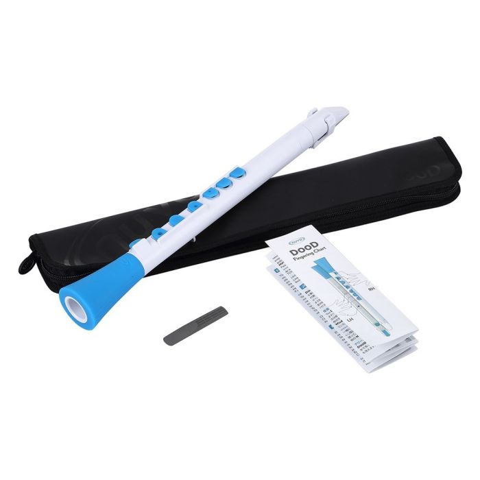Nuvo DooD - White With Blue Trim