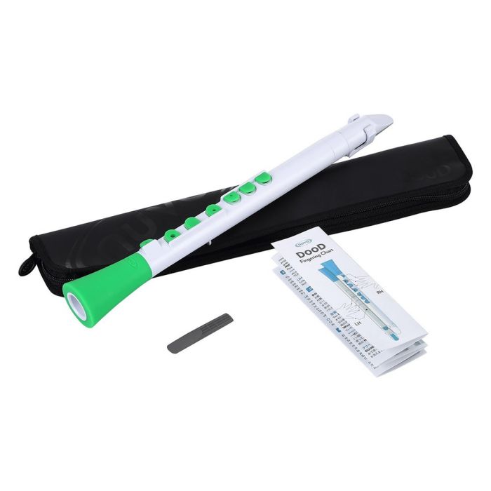 Nuvo DooD - White With Green Trim