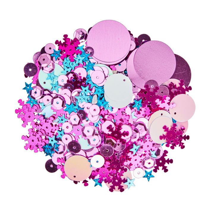 Classmates Pastel Bargain Mix Sequins - 100g