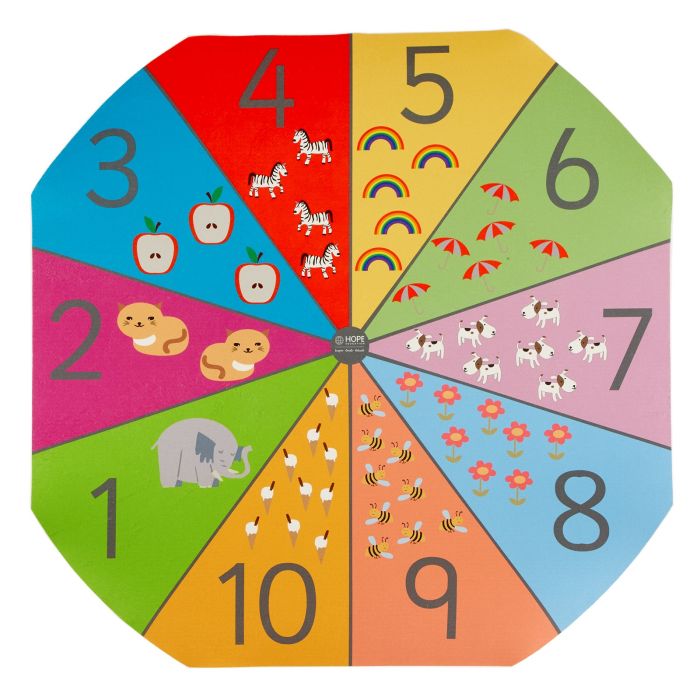 Early Number Play Tray Mat