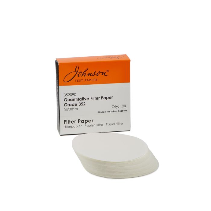 Ashless Filter Papers 90mm dia. Pack of 100