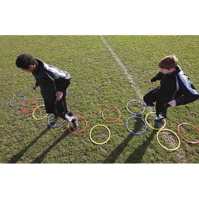 Precision Agility Hoops - Assorted - Pack of 12