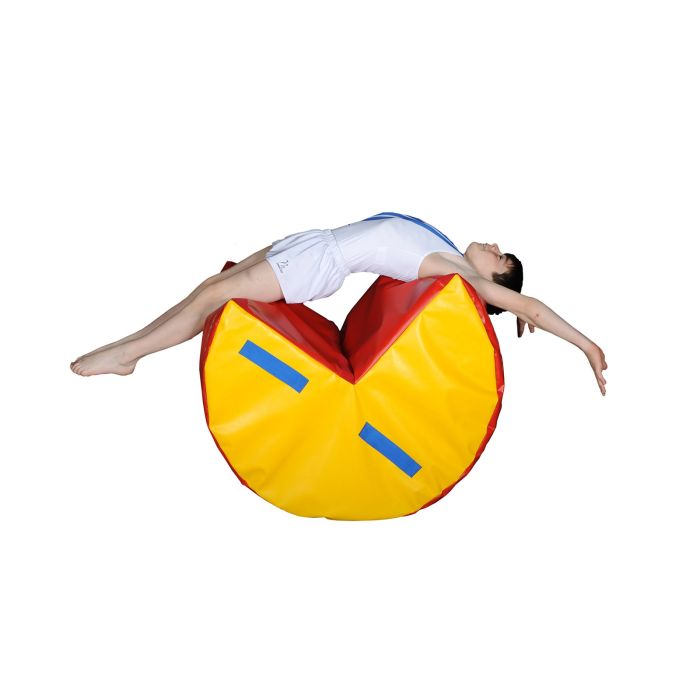 Beemat Handspring Roller Flip Block - Red/Yellow