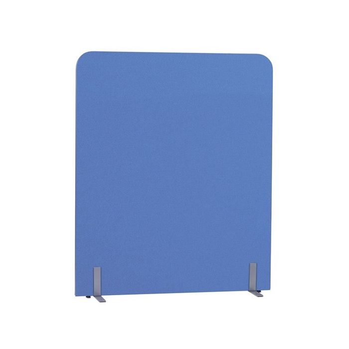 Curved SpaceDivider - 1600 x 1800mm - Light Blue