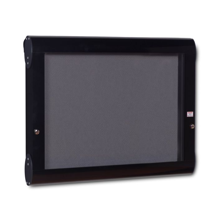 Weathershield Outdoor Showcase - 1031 x 1423mm - Black/Grey