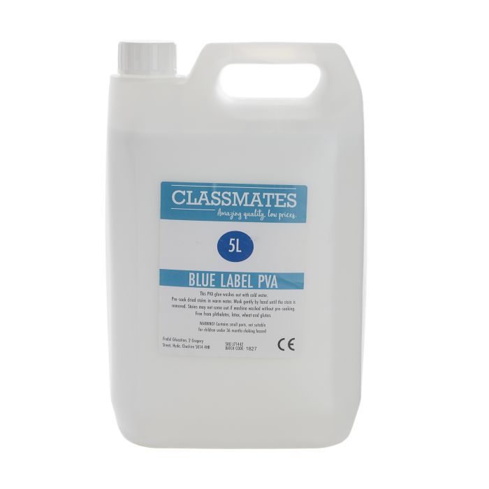 Classmates PVA Glue - Blue Label - 5L