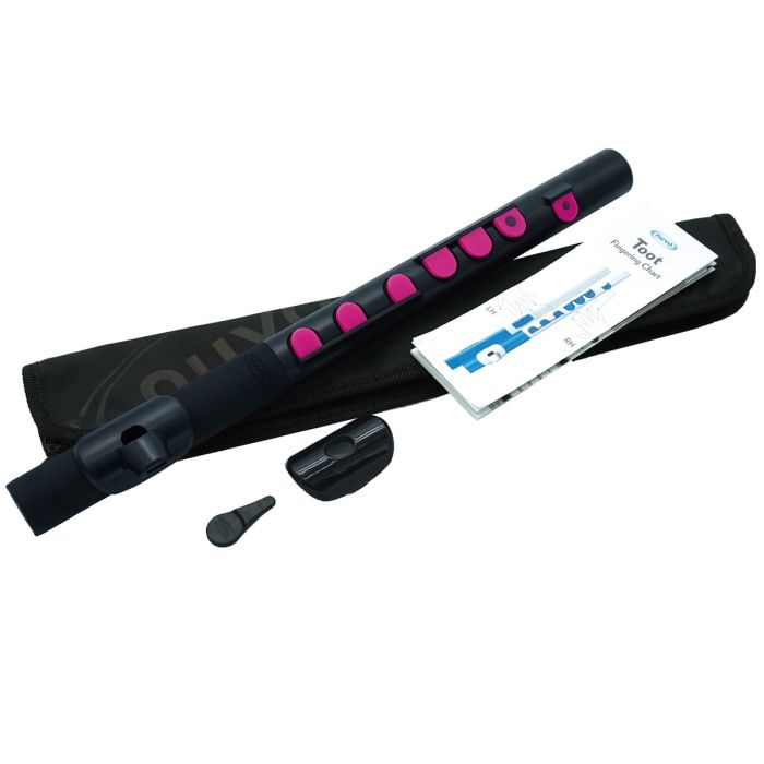 Nuvo TooT - Black With Pink Trim