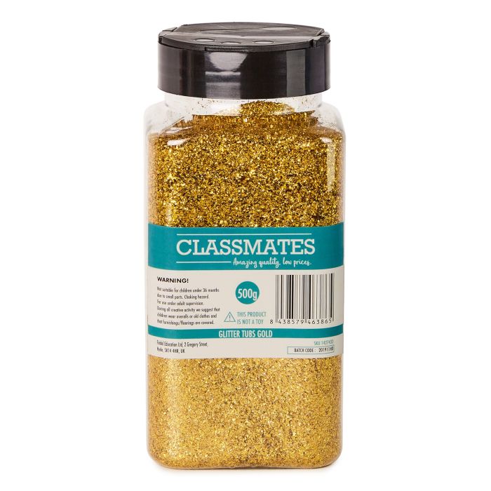 Classmates Glitter 500g - Gold