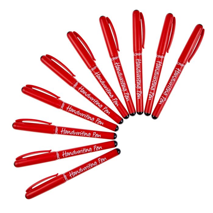 Manuscript Handwriting Pen - Black - Pack of 200