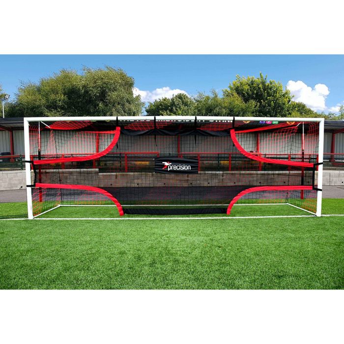Precision Training Target Shot - Black/Red - 24 x 8ft