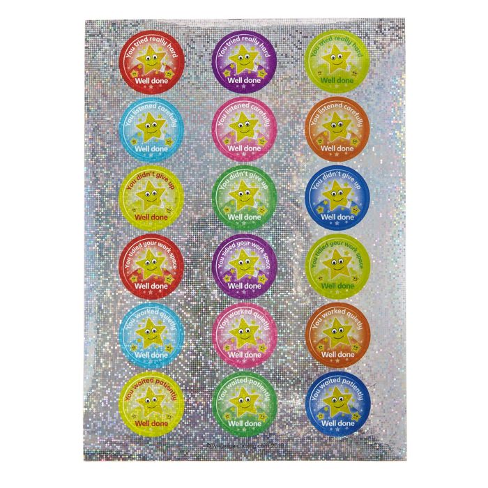 Behaviour Praise Stickers - Pack of 54