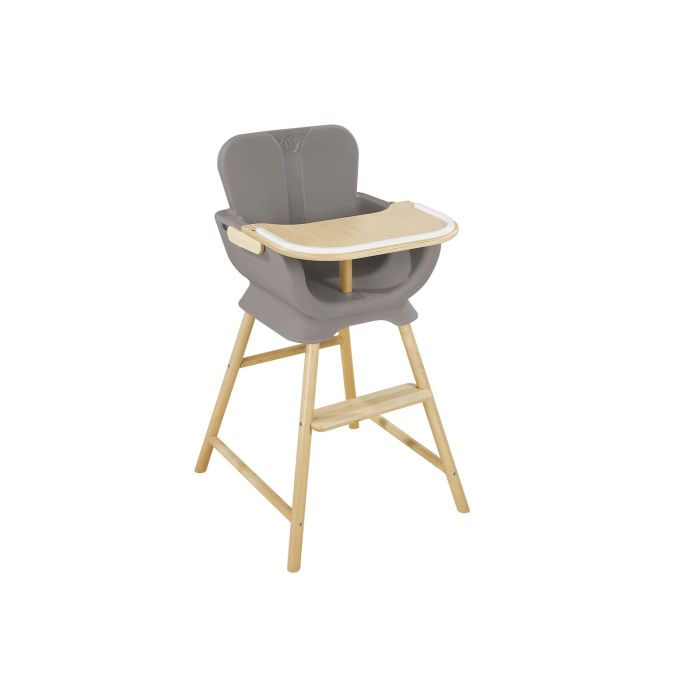 Igloo High Chair and Tray - Grey