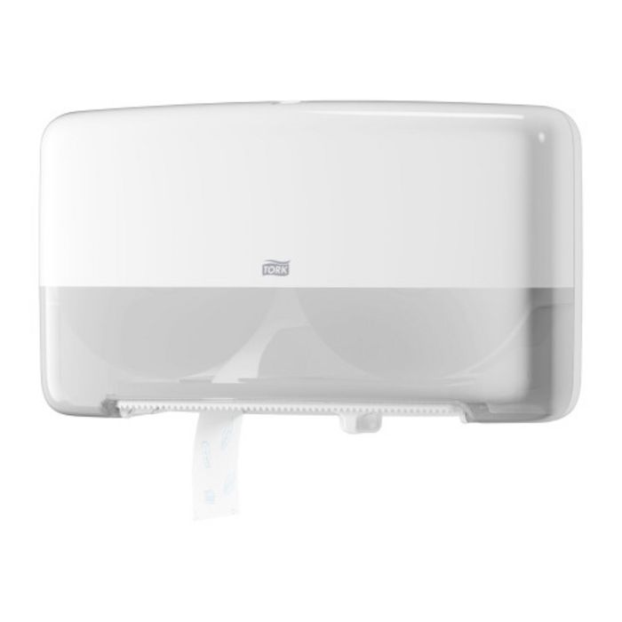 Tork Twin Mini Jumbo Toilet Roll Dispenser