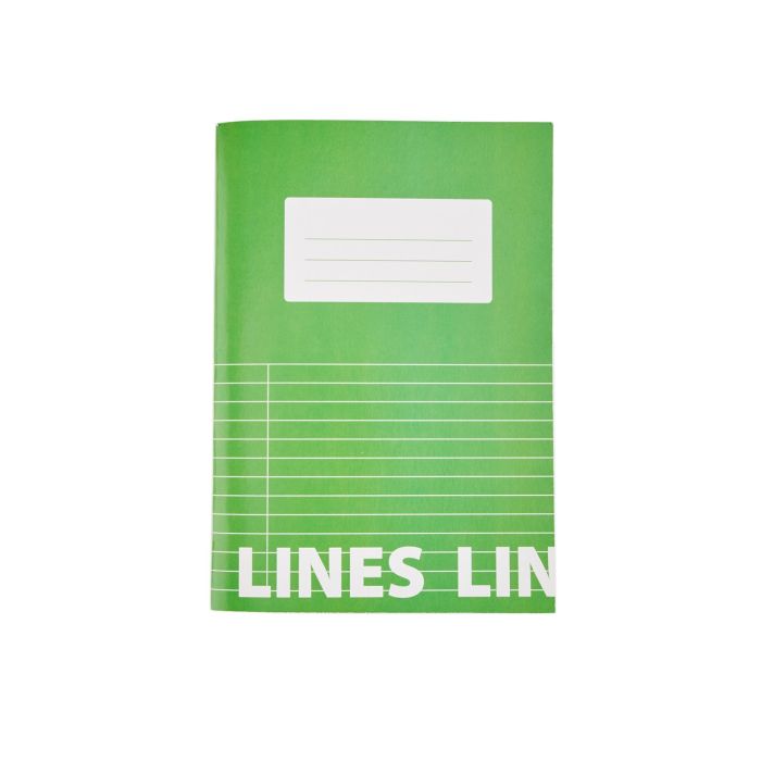 Classmates A5 Tough Cover Exercise Books 80 Page 8mm Ruled With Margin Green - Pack of 50