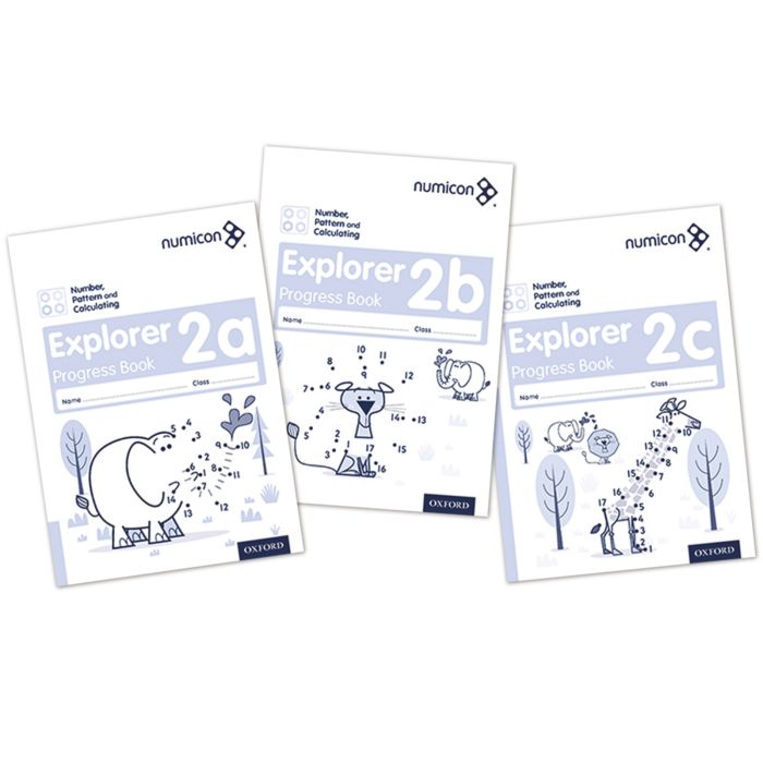 Numicon Number 2 Explorer Progress Book ABC