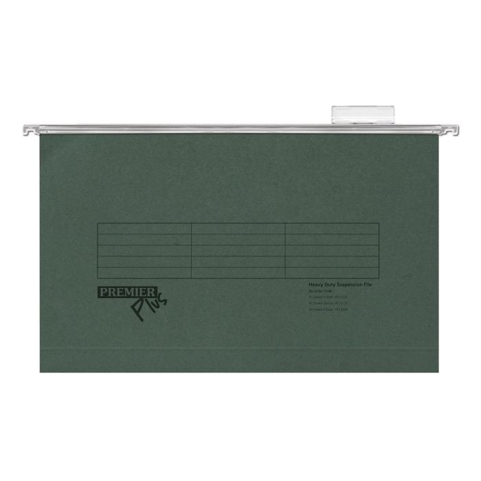 Foolscap Suspension Files - Green - Pack of 50