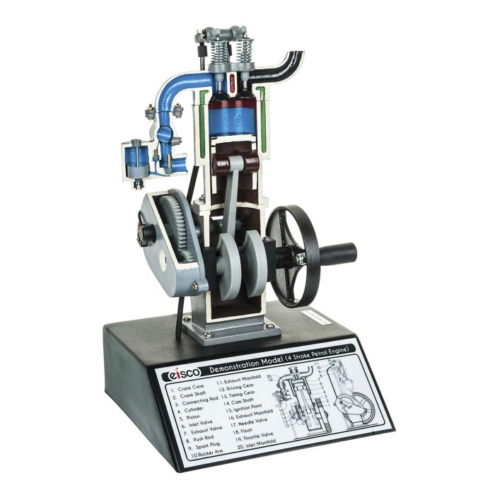 Four Stroke Petrol Engine Model