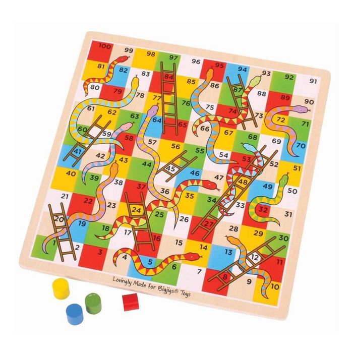 Bigjigs Toys Snakes and Ladders