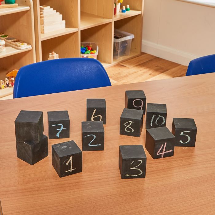 Chalkboard Cubes - Pack of 12