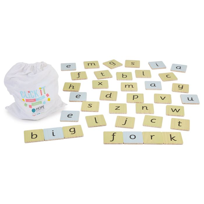 Click It Jumbo Word Building Sack from Hope Education