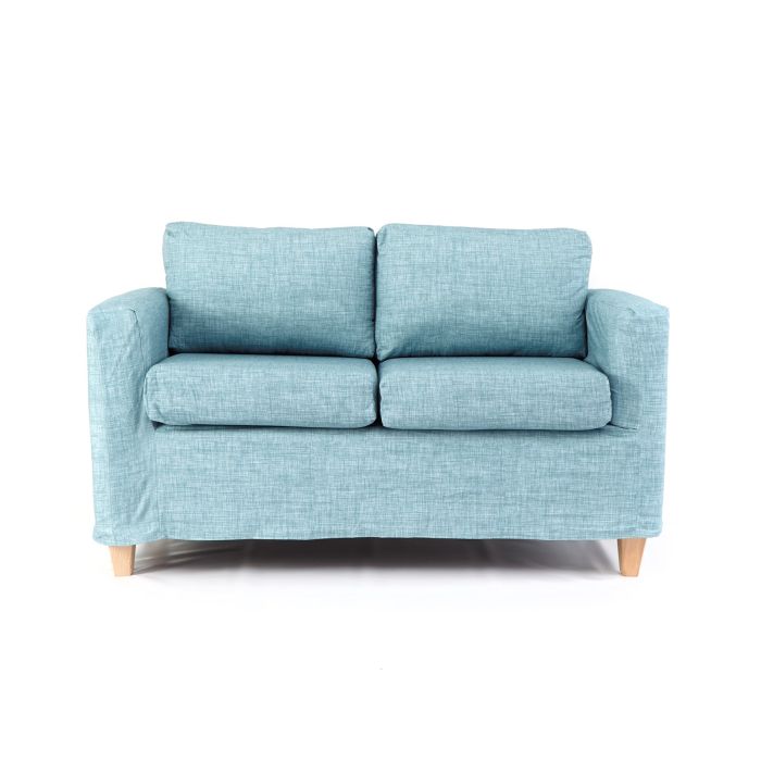Sofa With Removable Covers - Soft Blue