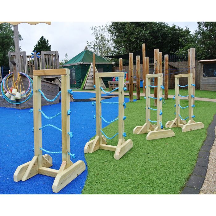 Wooden Channelling Stands - Pack of 4