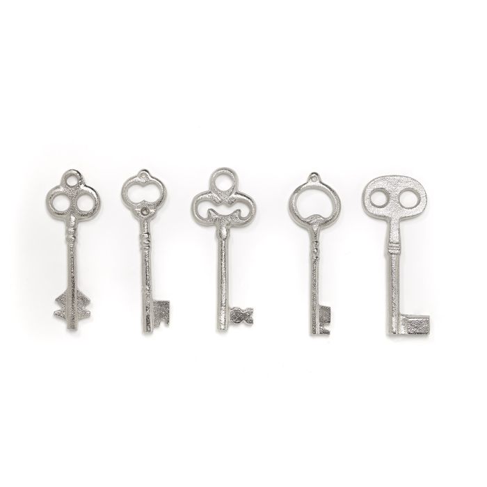 Metal Keys - Pack of 5