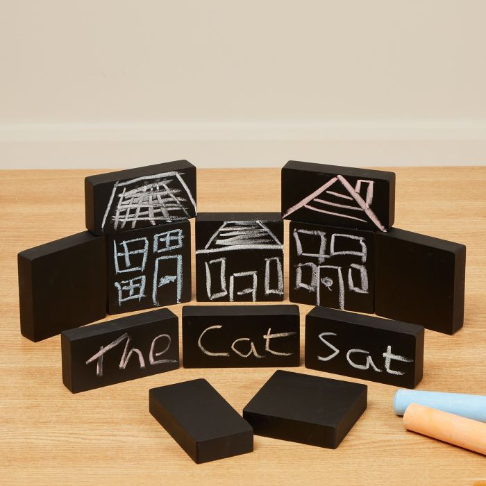 Chalkboard Blocks - Pack of 12 