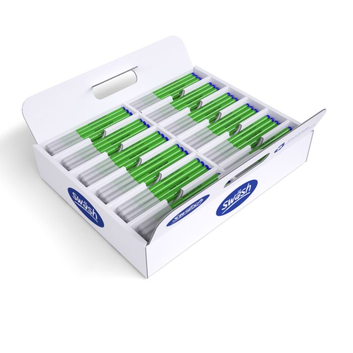 Swash Handwriting Pen KOMFIGRIP - Blue - Pack of 300