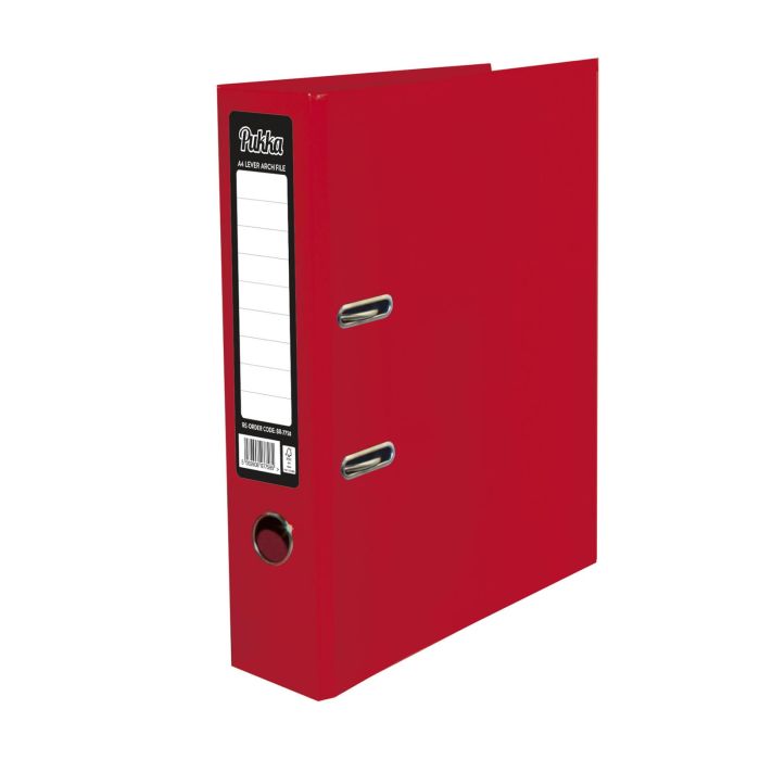Pukka Lever Arch Files Red - Pack of 10