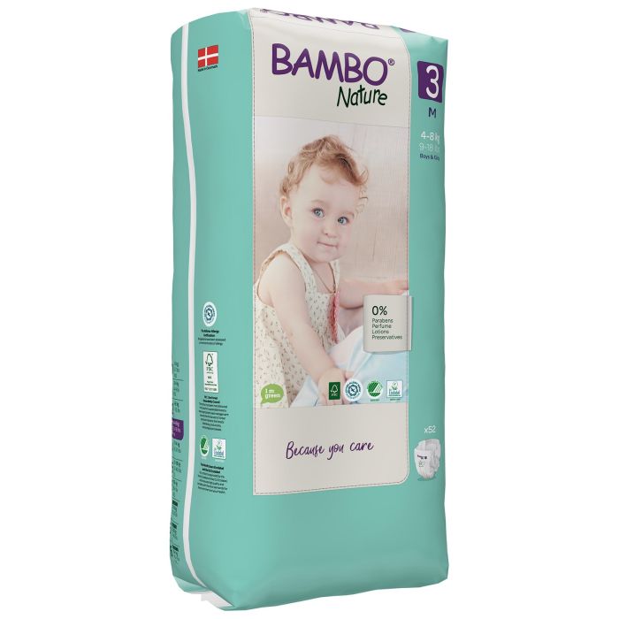 Bambo Nature Nappies Midi TB - Size 3
